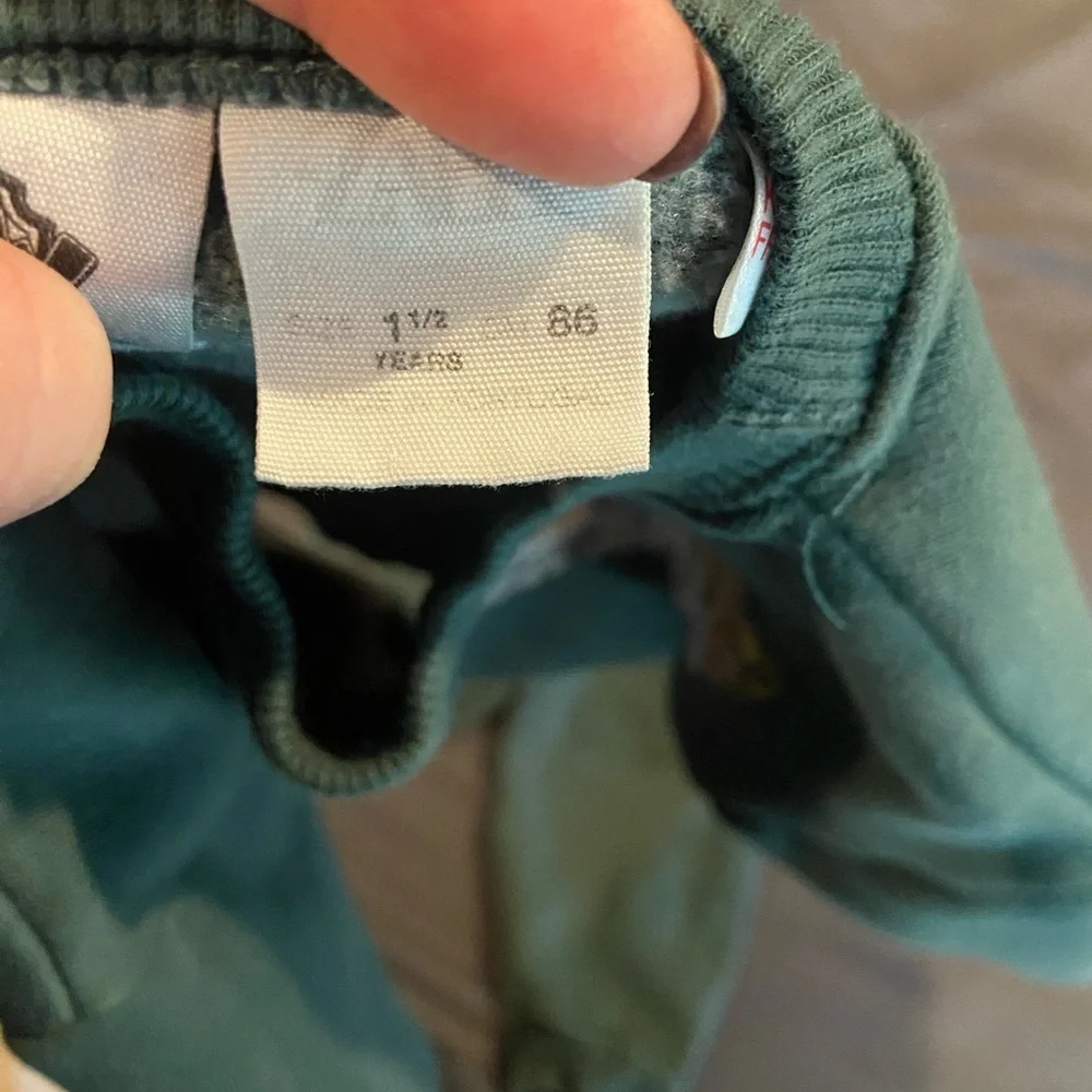 Zara Green Toddler Sweat suite